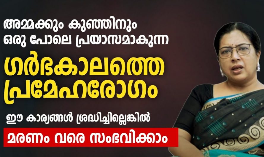 ഗർഭാവസ്ഥയിലുള്ള പ്രമേഹം അമ്മയുടെയും കുഞ്ഞിന്റെയും   ആരോഗ്യത്തിന് ആപത്ത് അതുകൊണ്ട് ഇത്തരം കാര്യങ്ങൾ പ്രത്യേകം ശ്രദ്ധിക്കുക …