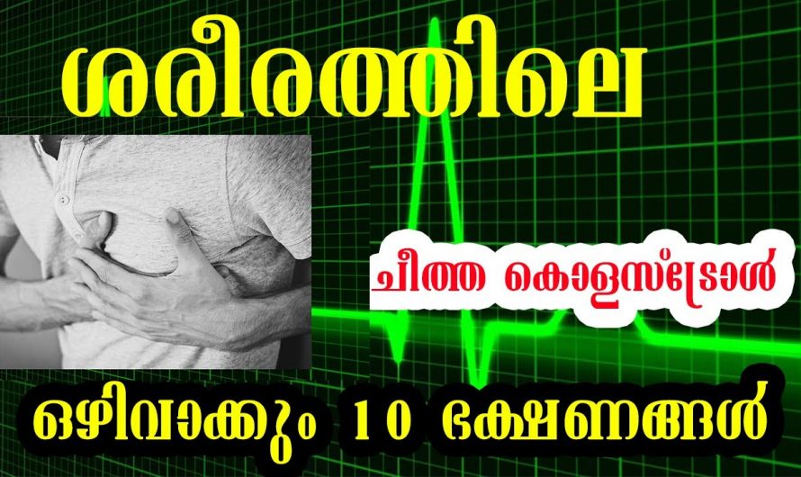 കൊളസ്ട്രോൾ കുറച്ച് ആരോഗ്യത്തെ നിയന്ത്രിക്കുന്നതിന്…