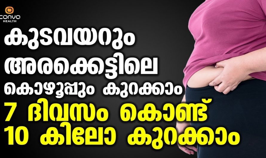 ഈ ചിട്ടകൾ ഒന്നു പാലിച്ചു നോക്കൂ മൂന്നുമാസത്തിനുള്ളിൽ വയർ ആലില പോലെ ഒതുക്കാം