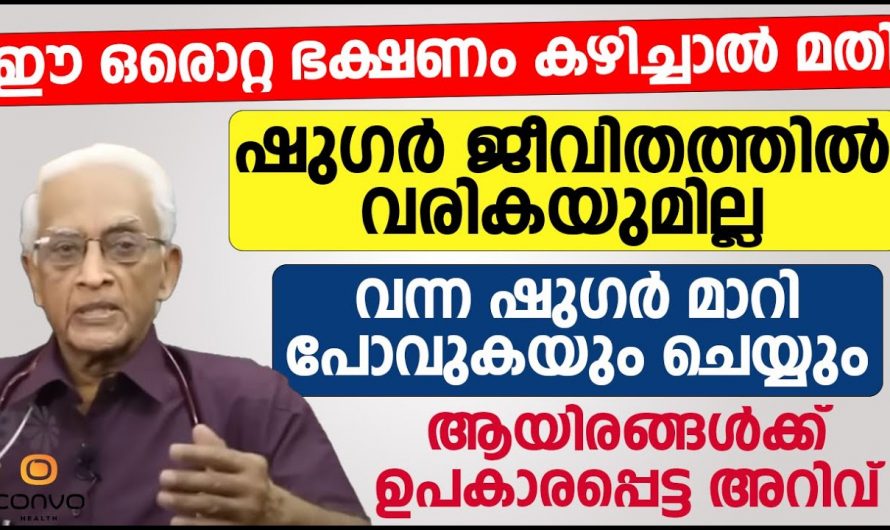 പ്രമേഹ രോഗത്തെ ഇല്ലാതാക്കാൻ ഇത്തരം കാര്യങ്ങൾ ശ്രദ്ധിക്കുക..