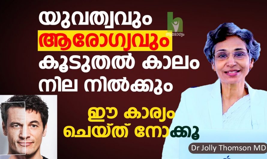 കൂടുതൽ കാലം യുവത്വവും ആരോഗ്യവും നിലനിർത്തുവാൻ.