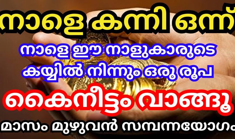 കന്നിമാസം ഈ നക്ഷത്രക്കാരുടെ കൈയിൽനിന്ന് കൈനീട്ടം വാങ്ങുന്നത് വളരെയധികം നല്ലത്…