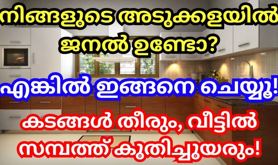 അടുക്കളയിൽ ഈ ഒരു കാര്യം ശ്രദ്ധിച്ചാൽ വീട്ടിൽ ഐശ്വര്യം വരും..