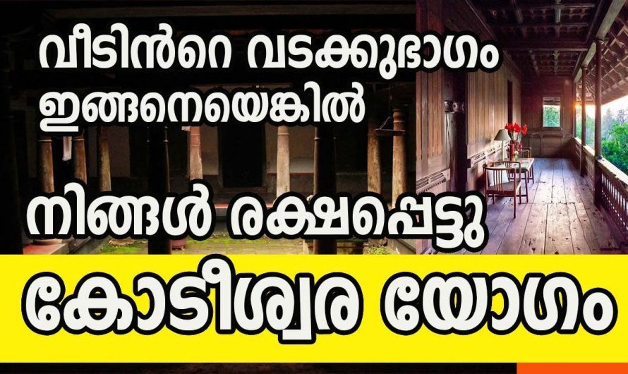 വീടിന് വടക്കുഭാഗം ശരിയല്ലെങ്കിൽജീവിതത്തിൽ സന്തോഷം ഉണ്ടാകില്ല..