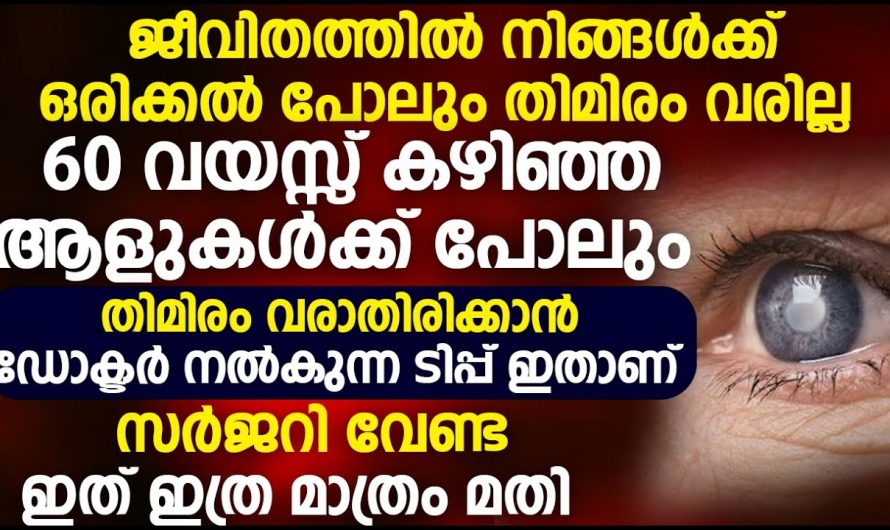 എങ്ങനെയാണ് തിമിരം നമ്മുടെ കണ്ണുകളെ ബാധിക്കുന്നത് എന്താണ് പ്രധാനപ്പെട്ട കാരണം..