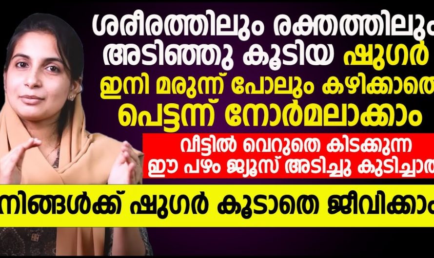 ജീവിതത്തിൽ ഒരിക്കൽ പോലും ഷുഗർ ഇനി വരികയില്ല വെറുതെ കിടക്കുന്ന ഈ പഴം ജ്യൂസ് അടിച്ചു കുടിച്ചാൽ