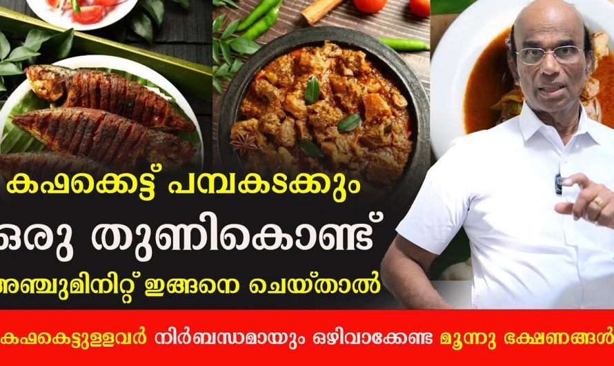 ഇത്തരം ഭക്ഷണം ശ്രദ്ധിച്ചാൽ കഫക്കെട്ട് ഒഴിവാക്കാം