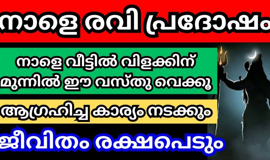 രവി പ്രദോഷ ദിവസം എങ്ങനെയാണ് നിങ്ങൾ പ്രാർത്ഥിക്കേണ്ടത്..👌