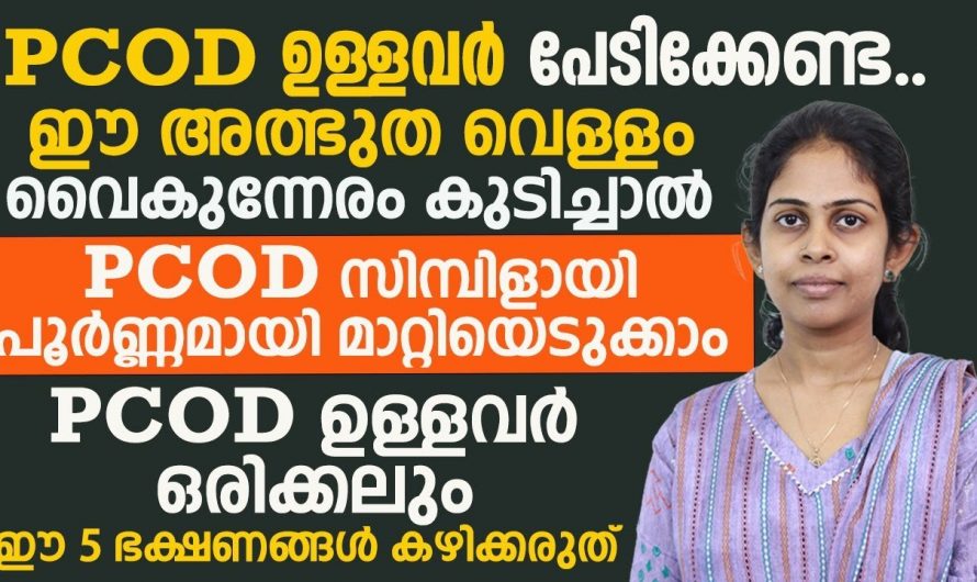 പിസിഒഡി എന്ന് കേൾക്കുമ്പോൾ ഒട്ടും ടെൻഷൻ വേണ്ട എളുപ്പത്തിൽ പരിഹരിക്കാം…😱