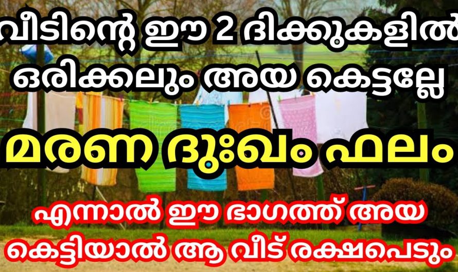 വീട്ടിൽ കിട്ടുന്നതിന് ഈ സ്ഥാനം അത്യുത്തമം ഇല്ലെങ്കിൽ സംഭവിക്കുന്നത്… 😱