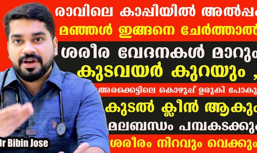 മഞ്ഞൾ ഉപയോഗിച്ച്ശരീരഭാരം കുറയ്ക്കുവാനായിട്ട് സാധിക്കും എങ്ങനെ എന്ന് നോക്കാം.🤔