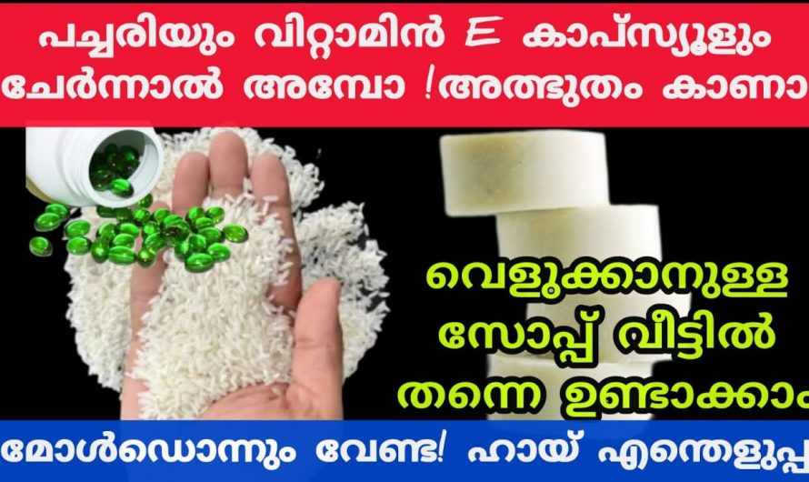 ചർമ്മത്തിന് നല്ല തിളക്കം ഭംഗിയും നൽകാൻ കിടിലൻ സോപ്പ്…