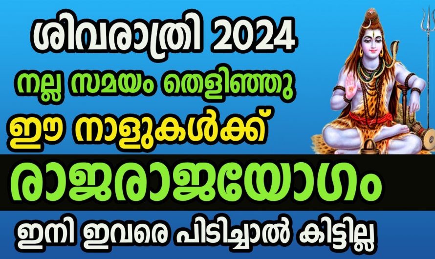 ഈ നാളുകാർക്ക് ഇനി രാജിയോഗത്തിന്റെ സമയം…