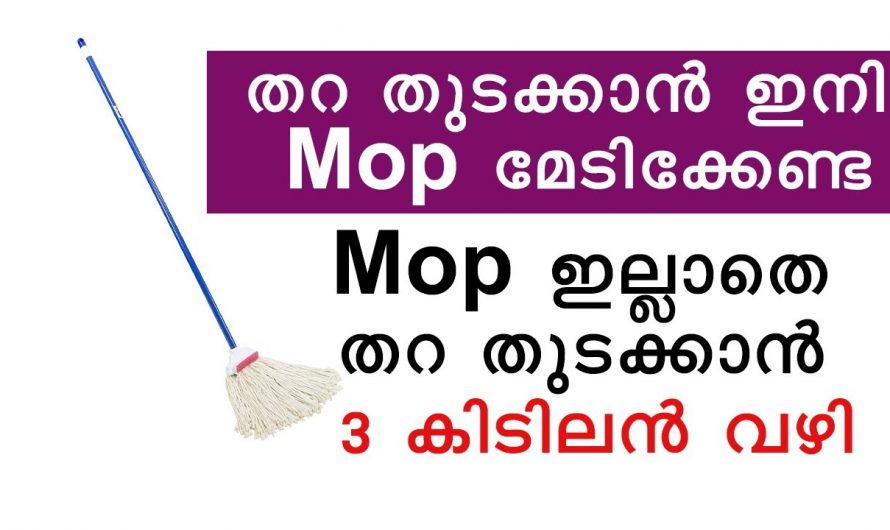 തറ തുടയ്ക്കുവാൻ ഇനി വളരെ എളുപ്പം ഇതുണ്ടാക്കിയാൽ.