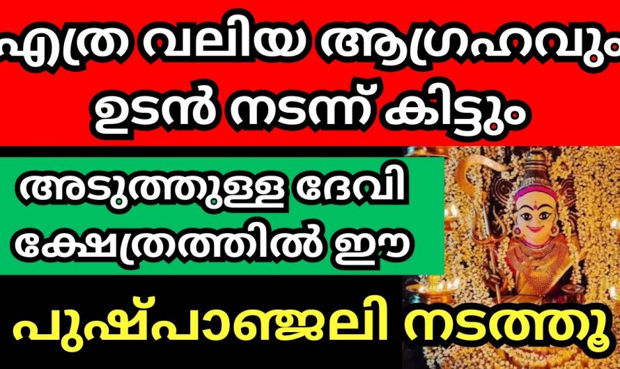 ഈ  വഴിപാട് ദേവി ക്ഷേത്രത്തിൽ ചെയ്താൽ  കുടുംബം രക്ഷപ്പെടും..