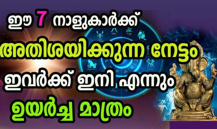 ഈ ഏഴു നക്ഷത്രക്കാർക്ക്  അതിശയിപ്പിക്കുന്ന നേട്ടങ്ങൾ..