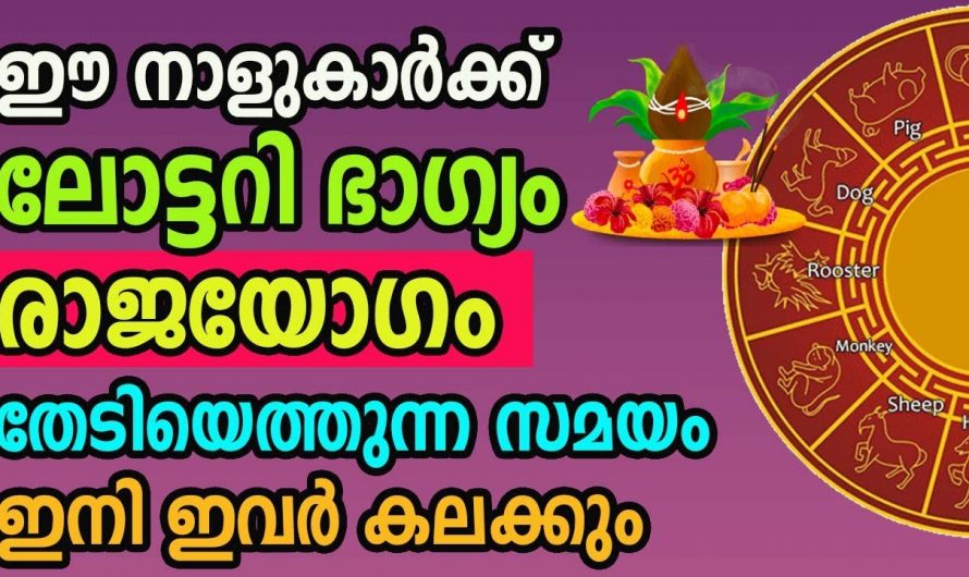 ഈ നക്ഷത്രക്കാർക്ക്  ലോട്ടറി ഭാഗ്യത്തിനുള്ള സമയമാണ്..