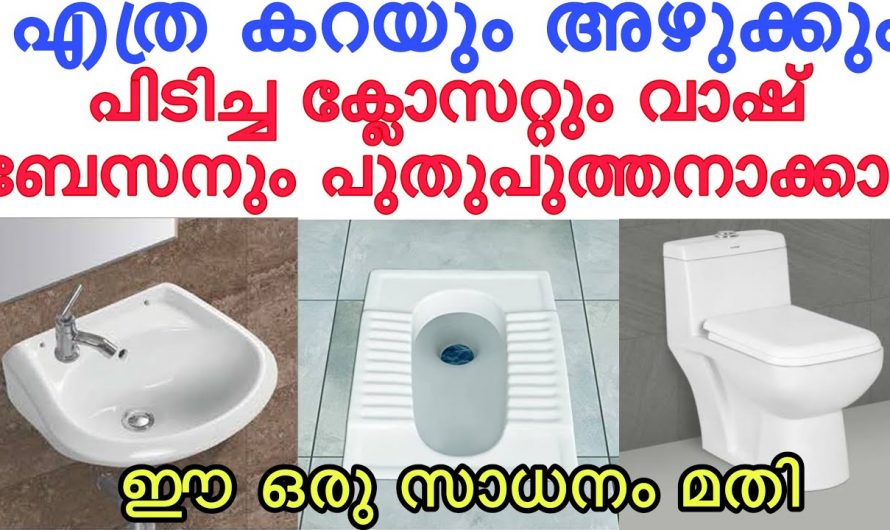 ക്ലോസറ്റ് ക്ലീൻ ചെയ്യുവാൻ ഇതാ ഒരു എളുപ്പ മാർഗം.