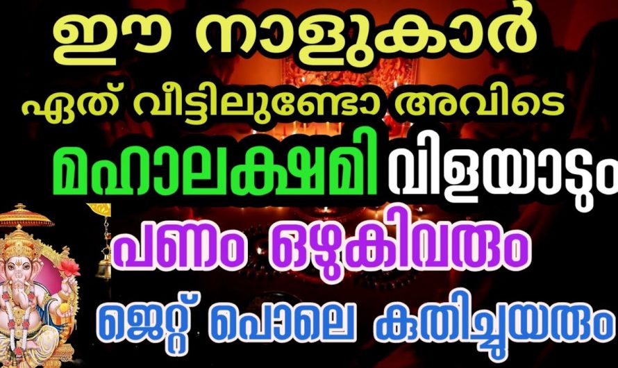 മെയ് മാസം നക്ഷത്രക്കാർക്ക് വളരെയധികം സൗഭാഗ്യത്തിന്റെ സമയം…