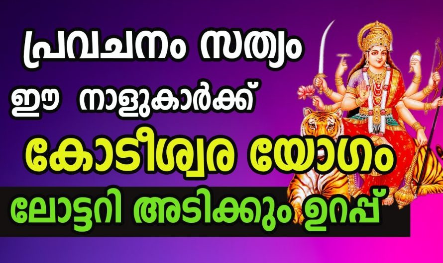 ഒട്ടേറെ അവസരങ്ങൾ ഈ നാളുകാരെ കോടീശ്വരന്മാരാക്കും ഉറപ്പ്.