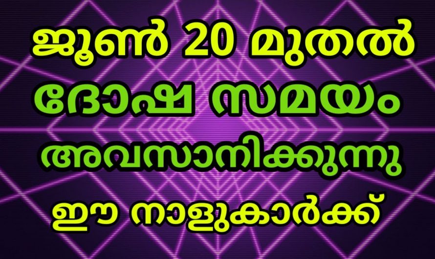 മിഥുനം ആറാം തീയതി മുതൽ ജീവിതത്തിൽ ഉയർച്ച മാത്രം ഉണ്ടാകുന്ന നക്ഷത്രക്കാർ..