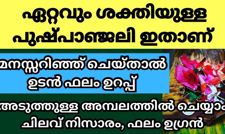 ആഗ്രഹിച്ചത് എന്തും നേടാൻ ശക്തിയുള്ള ഈ ഒരു വഴിപാടിനെ കുറിച്ച് ആരും അറിയാതിരിക്കല്ലേ.