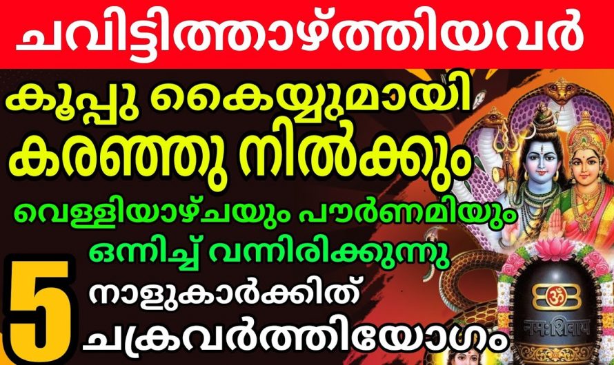 ചക്രവർത്തി യോഗത്താൽ ജീവിതത്തിൽ ഉയരുന്ന നക്ഷത്രക്കാർ..