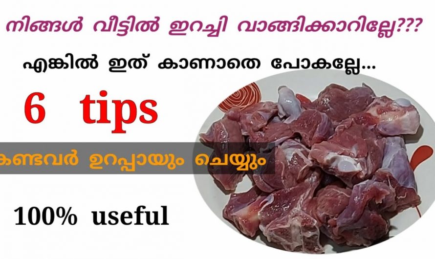 ഇറച്ചി കേടുകൂടാതെ   ദീർഘകാലം ഫ്രിഡ്ജിൽ സൂക്ഷിക്കാൻ ഇതാ മാർഗം..