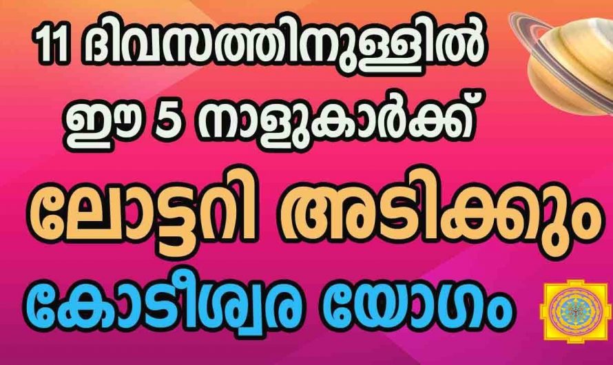 ഭാഗ്യത്തിന്റെ ആനുകൂല്യങ്ങൾ വന്ന് ചേരുന്ന  നക്ഷത്രക്കാർ..