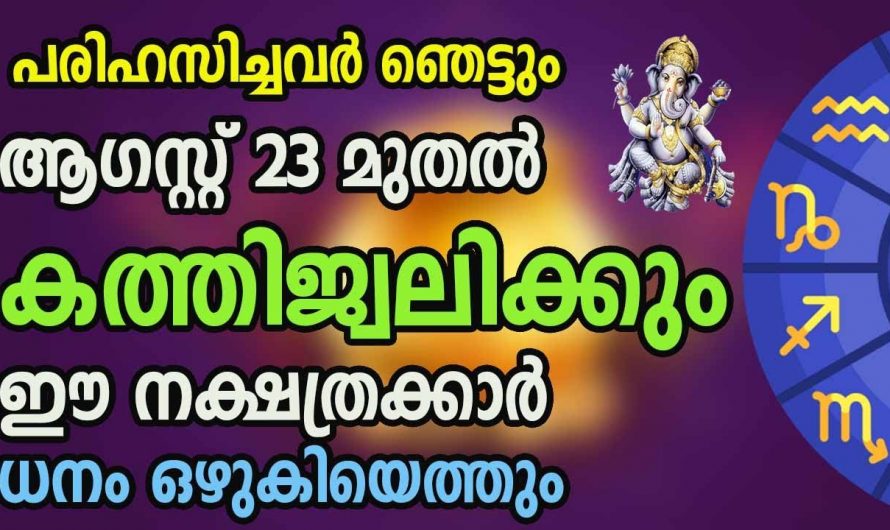 ഈ ഏഴു നക്ഷത്രക്കാർക്ക്  ഇനി വളരെ അധികം നേട്ടത്തിന്റെ കാലഘട്ടം…