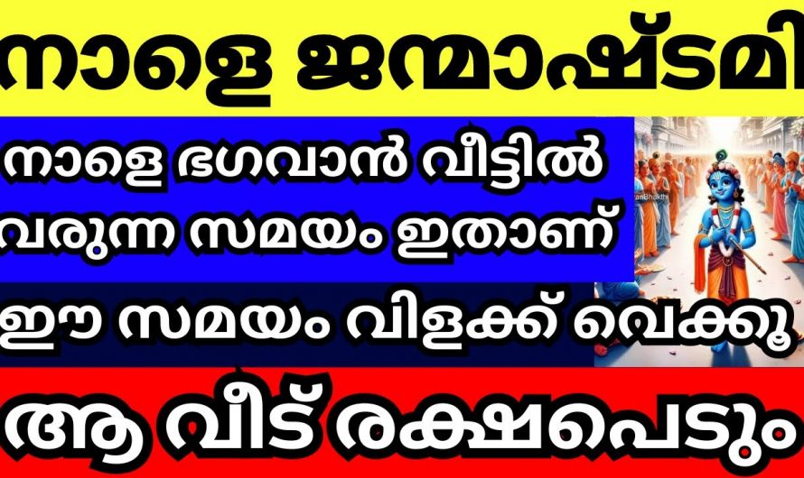 ശ്രീകൃഷ്ണ ജയന്തി ദിവസം വീടുകളിൽ ഇക്കാര്യം നിർബന്ധമായും ചെയ്യണം…