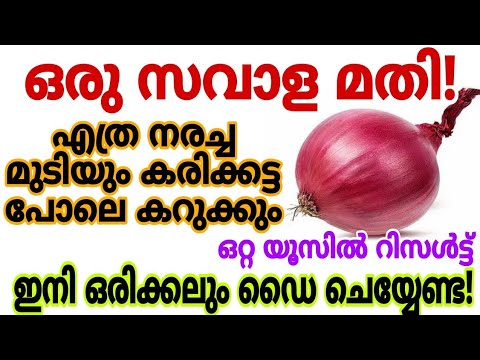 മുടിയിലെ നര  എളുപ്പത്തിൽ പരിഹരിക്കാൻ കിടിലം മാർഗം..