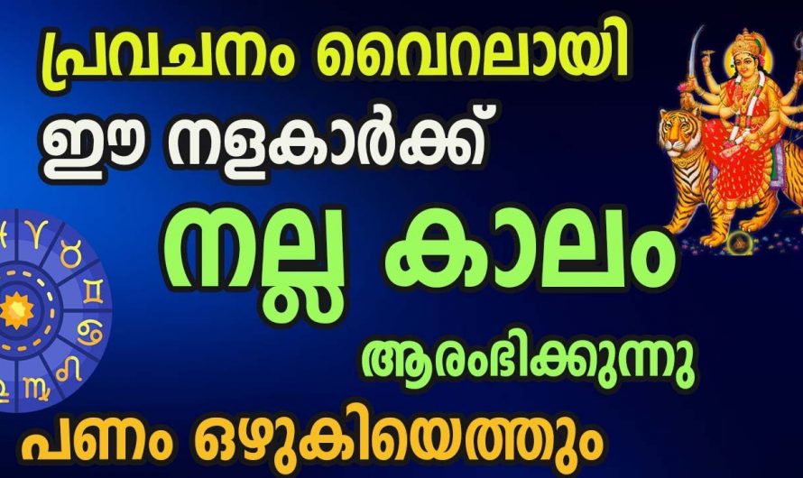 ഈ നക്ഷത്രക്കാർക്ക് ഇനി ഐശ്വര്യത്തെയും സമ്പത്തിന്റെയും കാലഘട്ടം..