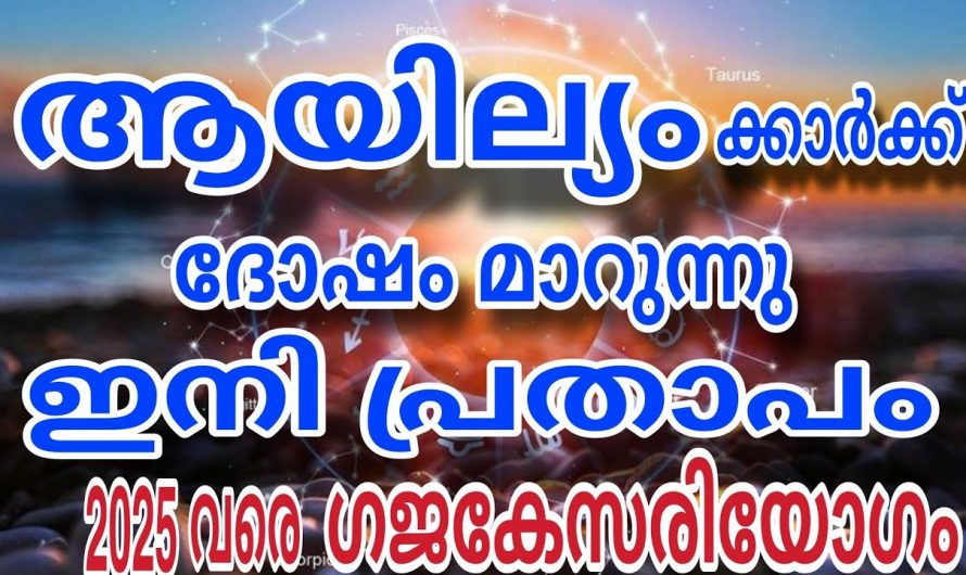 2025 വരെ ഈ നക്ഷത്ര ജാതകർക്ക് ഗജകേസരി യോഗം…