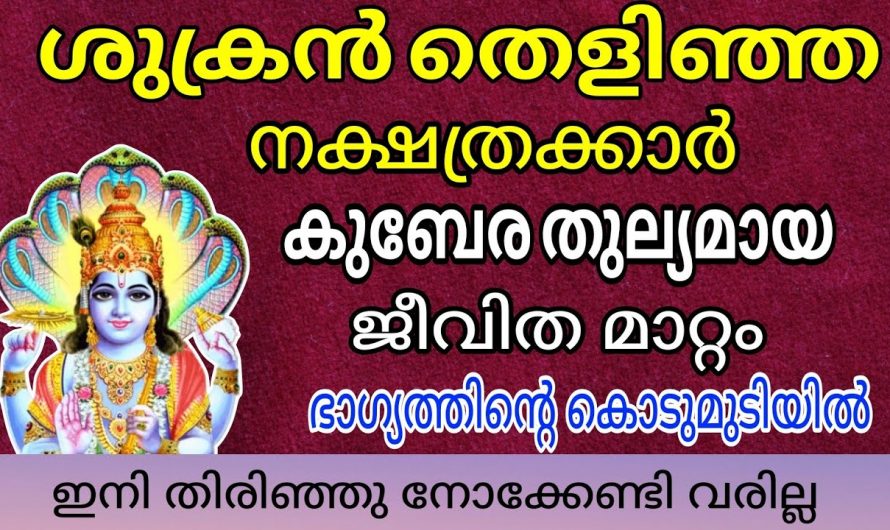 വിജയദശമി കഴിഞ്ഞാൽ ഈ നക്ഷത്രക്കാരെ പിടിച്ചാൽ കിട്ടില്ല അത്രയ്ക്കും സൗഭാഗ്യം..