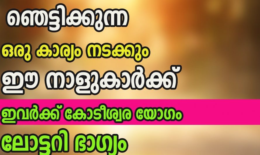 ഈ നക്ഷത്രക്കാർക്ക് വൃശ്ചിക മാസത്തിൽ കോടീശ്വര യോഗം..