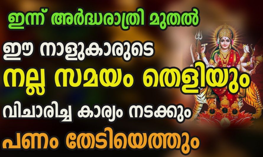 ജീവിതത്തിൽ വളരെയധികം നേട്ടങ്ങൾ കൈവരിക്കുന്ന നക്ഷത്രക്കാർ..